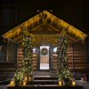 Новогоднее оформление домов и коттеджей - Промальп 66 Промышленные альпинисты Екатеринбург